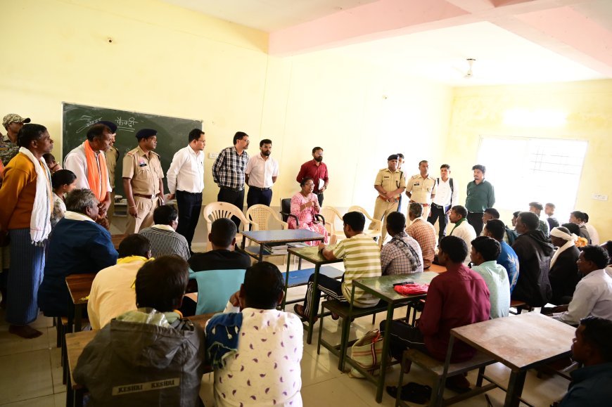 कोंडागांव: कलेक्टर नूपुर राशि पन्ना ने आकांक्षा ग्रामीण कौशल एवं नवाचार केंद्र का किया निरीक्षण, युवाओं को गांव में ही मिलेंगे रोजगार के अवसर