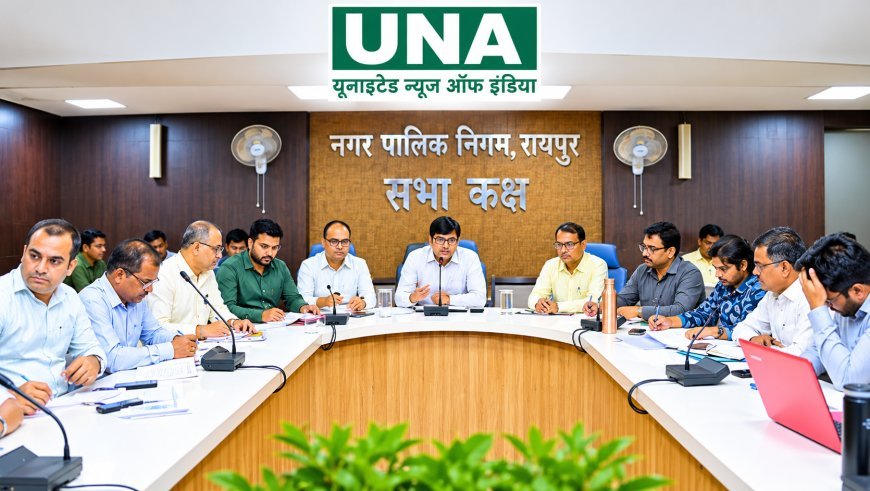 रायपुर नगर निगम आयुक्त संबित मिश्रा के सख्त निर्देश, गंदगी और अवैध होर्डिंग पर ई-जुर्माना तेज करने, स्ट्रीट लाइट व्यवस्था सुधारने के आदेश