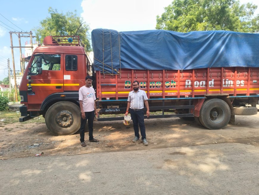 धमतरी में अवैध धान परिवहन पर कार्रवाई, बिना दस्तावेजों के ले जाए जा रहे 220 क्विंटल धान से भरे दो वाहन जब्त