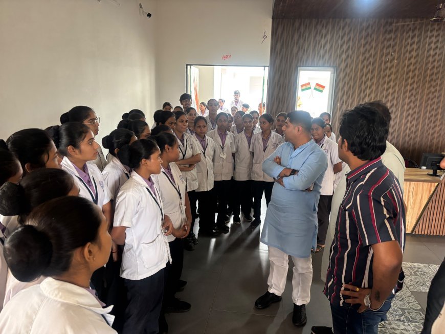 प्रैक्टिकल के नाम पर अतिरिक्त वसूली का आरोप, जनता कांग्रेस ने नर्सिंग कॉलेज प्रबंधन को दी आंदोलन की चेतावनी